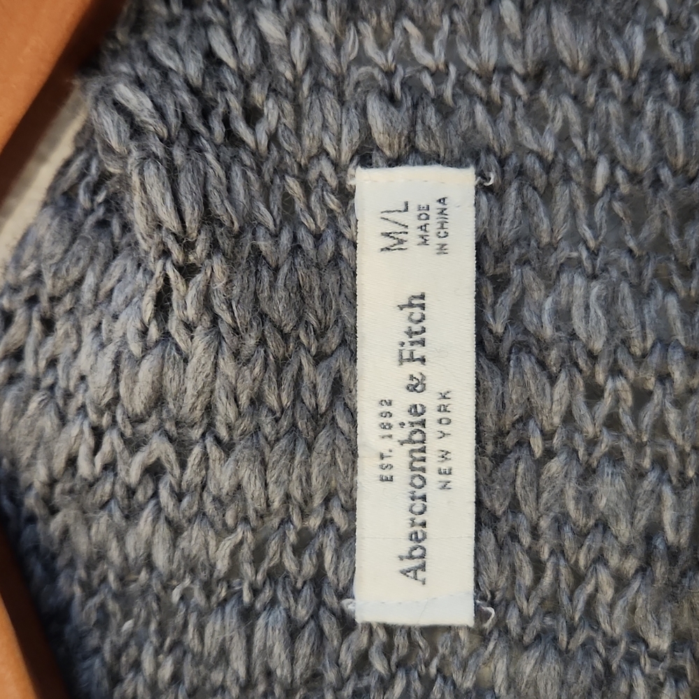SOLD ON OTHER PLATFORM🧥ABERCROMBIE & FITCH🧥 Open front Knitted Cardigan - Picture 2 of 5